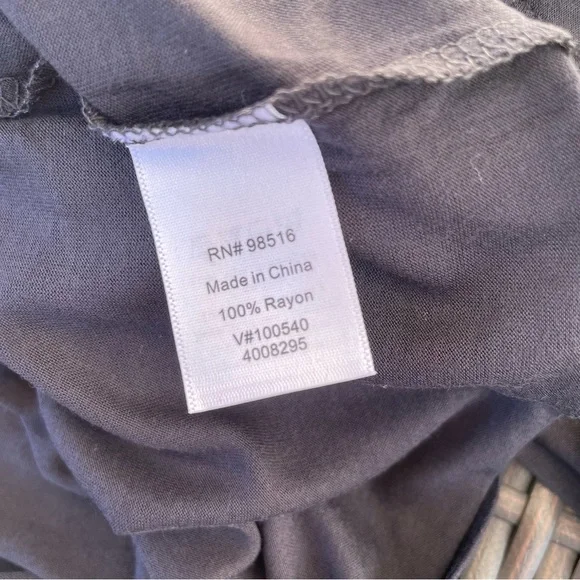 Coldwater Creek Black Cowl Neck Top Size 3X - Picture 7 of 8